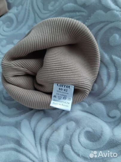 Шапка и комбинезон для малыша с начесом