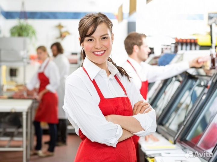 Продавец на выкладку товара