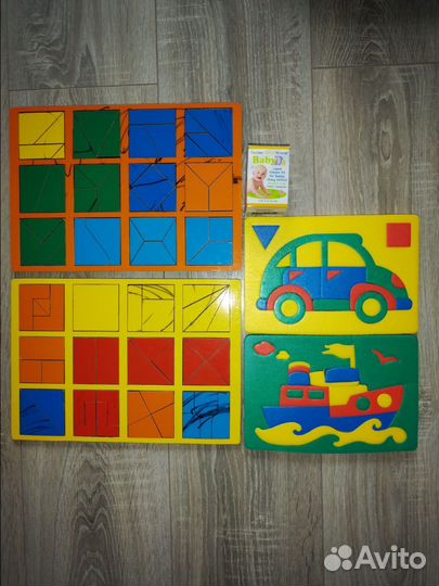 Деревянные пазл, пазл никитина