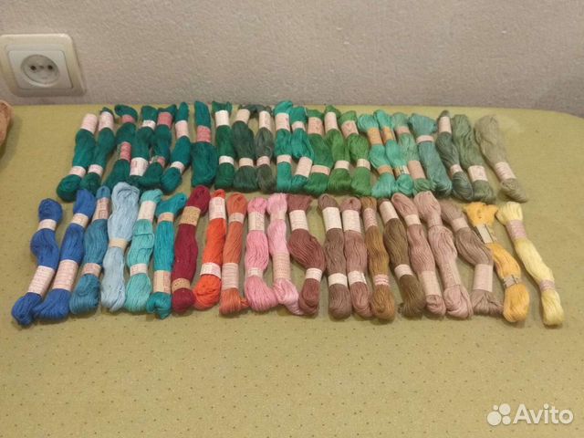 Пряжа,нитки мулине СССР