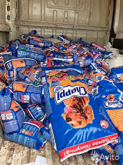 Сухой корм для собак Chappi 15 кг ассортимент