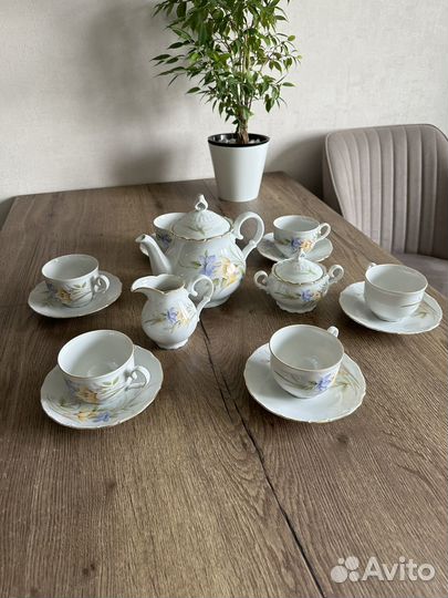 Сервиз чайный 15 предметов Moritz Zdekauer