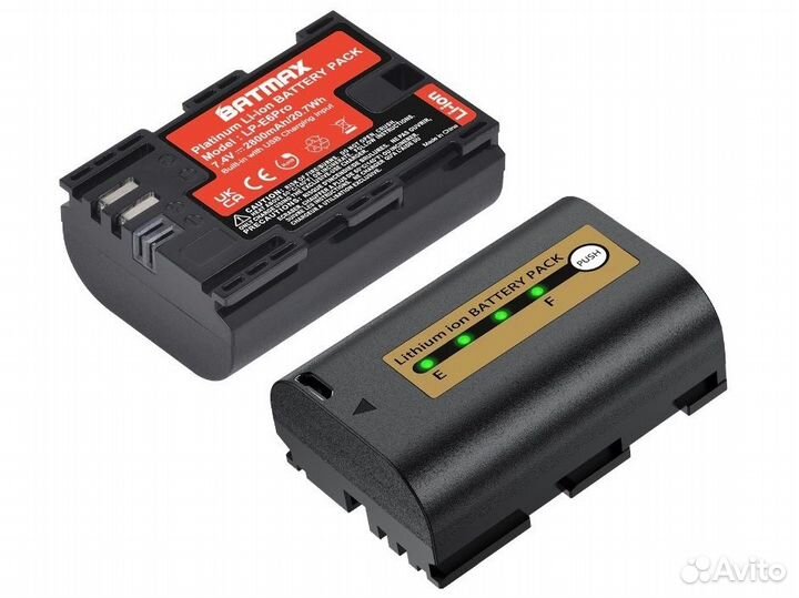 Аккумулятор Canon Batmax LP-E6 Pro 2800mAh