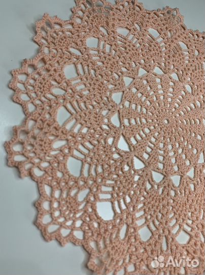 Вязаные салфетки