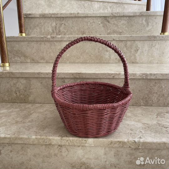 Корзина плетеная большая