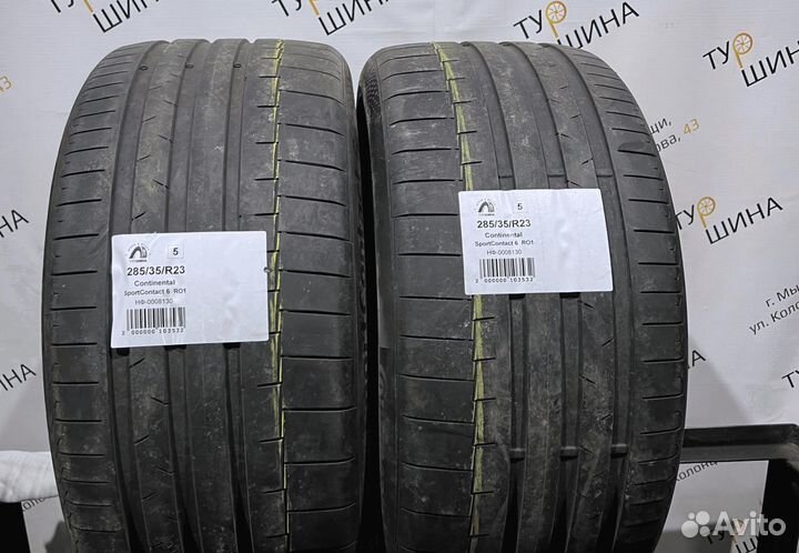 Continental SportContact 6 285/35 R23 94Y