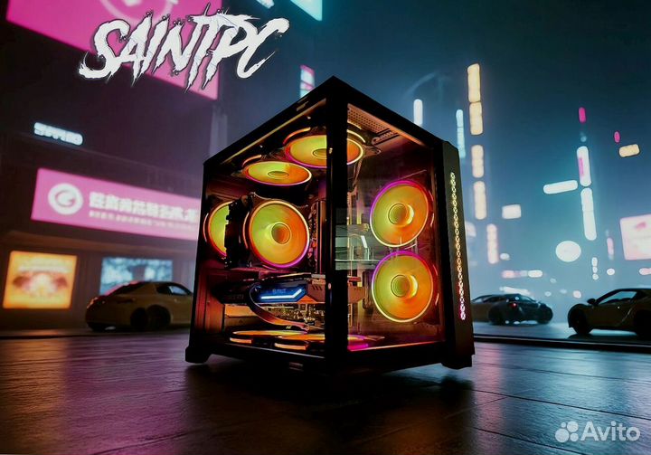 Игровой пк на видеокарте GeForce gtx 1050 Ti