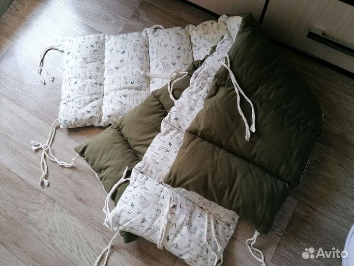 Бортики в детскую кроватку