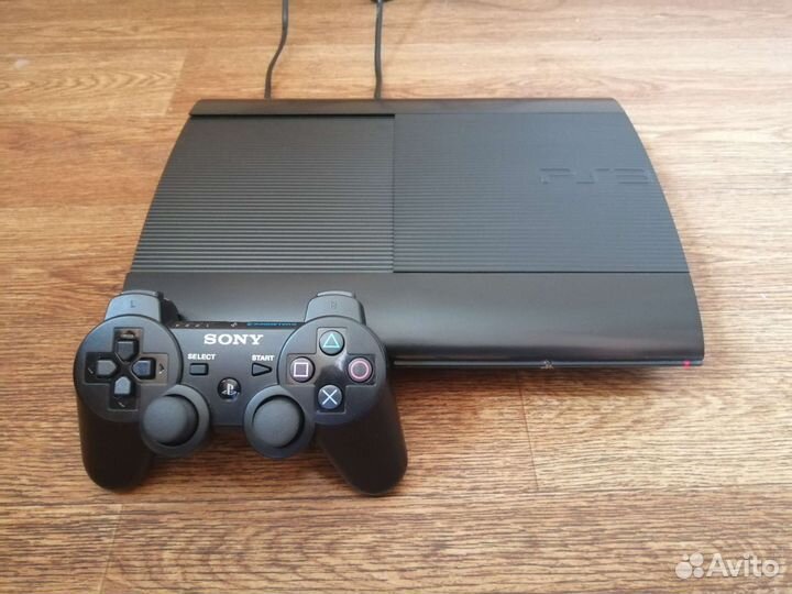 Ps3 SuperSlim 70 игр 500gb