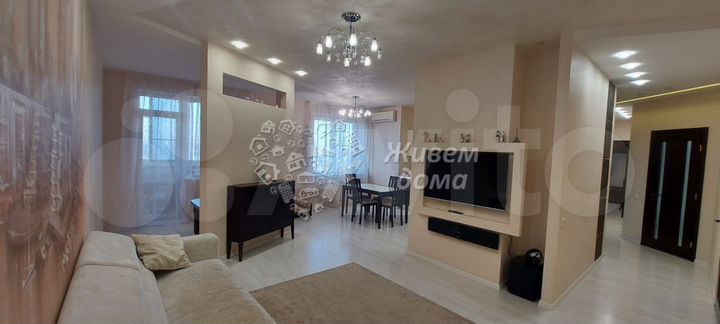 4-к. квартира, 132 м², 23/23 эт.