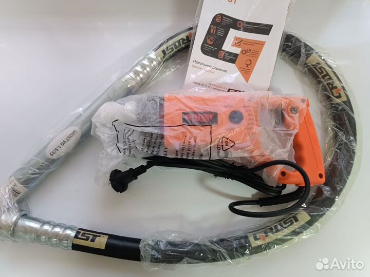 Глубинный вибратор для бетона grost