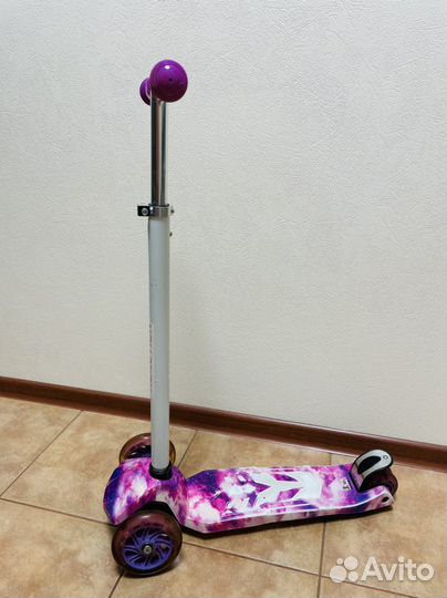 Самокат детский трехколесный бу