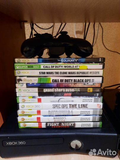 Xbox 360 slim прошитый