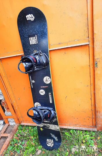 Сноуборд Ride Kink 158+крепления bone+ботинки 46