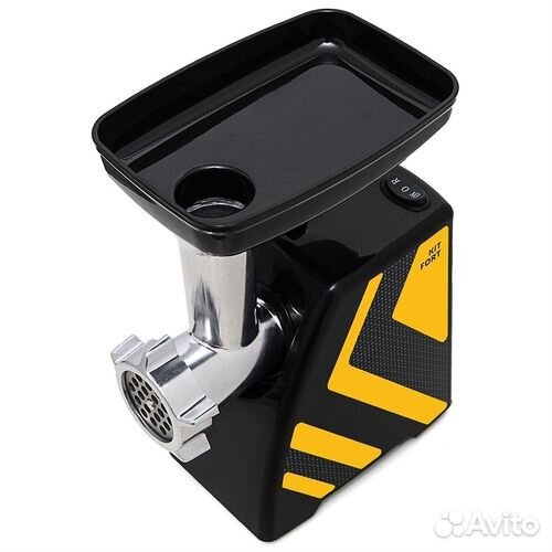 Мясорубка Kitfort KT-2101-3 оранжевый черный