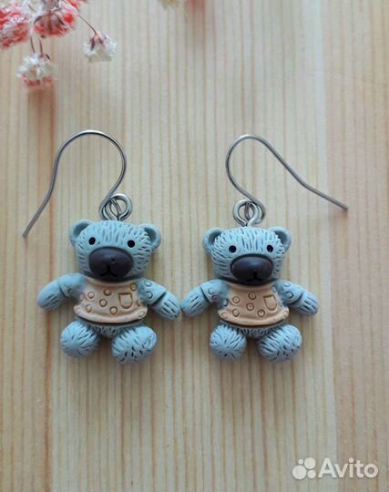 Серьги ручная работа