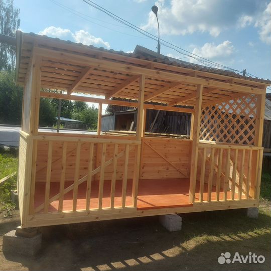 Беседка из дерева