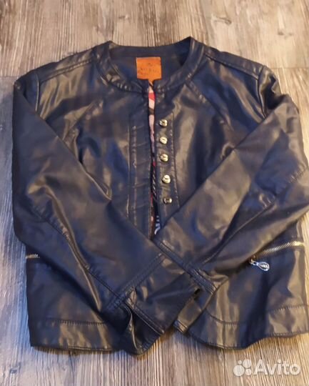 Новая куртка экокожа, размер 44-46
