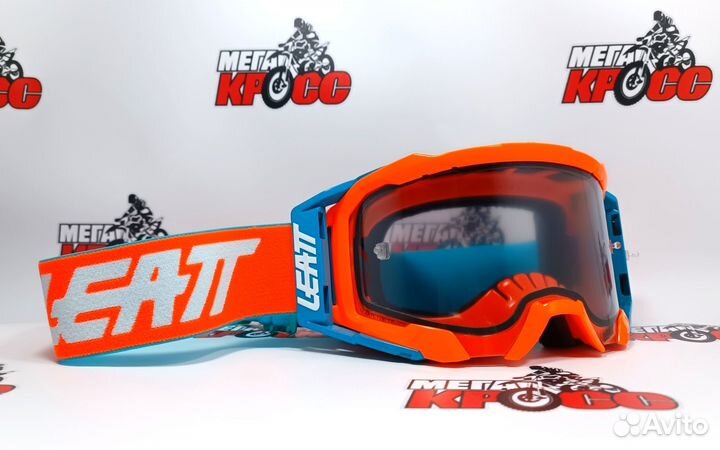 Очки кроссовые leatt Velocity 5.5 IrizNeon Orange