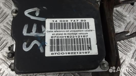 Блок ABS citroen C8 (SEA06KW01)