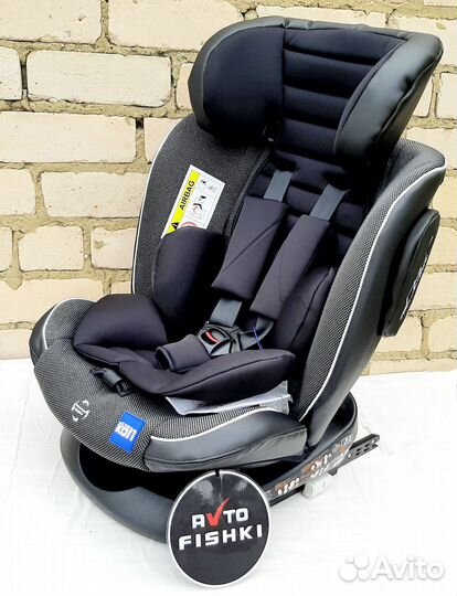 Автокресло поворотное 0- 36 кг isofix (новое)