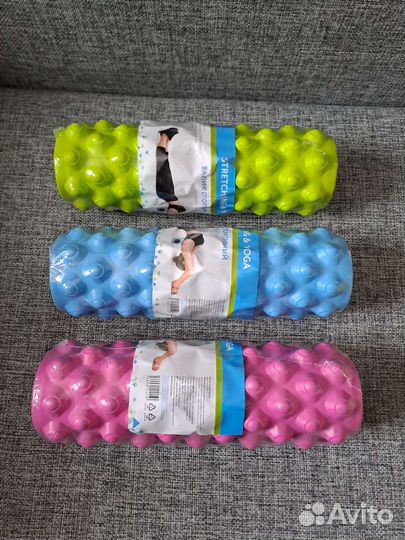 Массажный валик для фитнеса и йоги