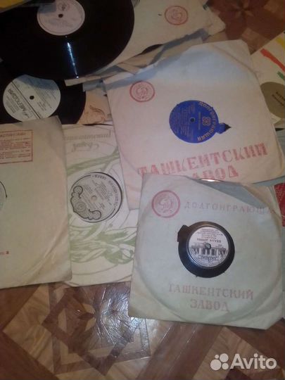 Грампластинки Ташкентского завода с 1945 года