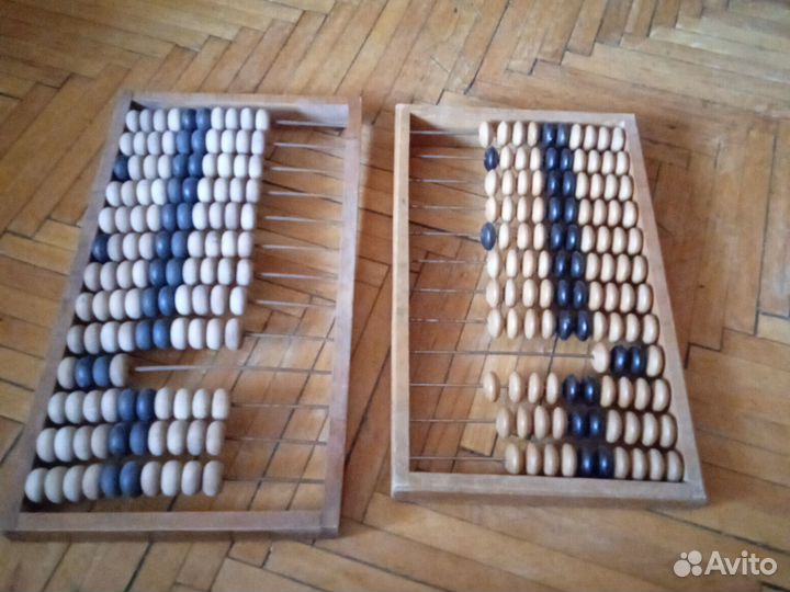 Счеты деревянные бухгалтерские СССР