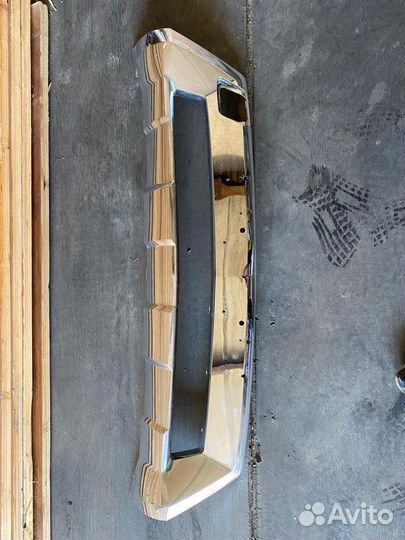 Накладка на передний бампер мерседес мл w166