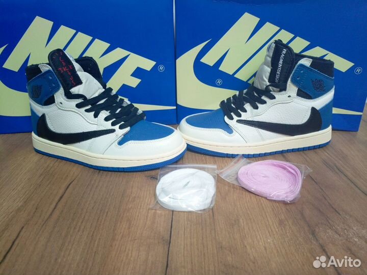 Женские Nike Air Jordan 1 High OG Travis Scott