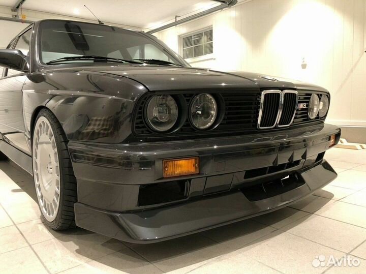 Фары BMW E30 аналог Hella Black