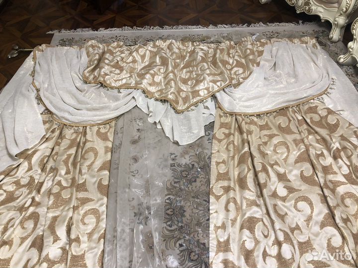 Комплект шторы тюль