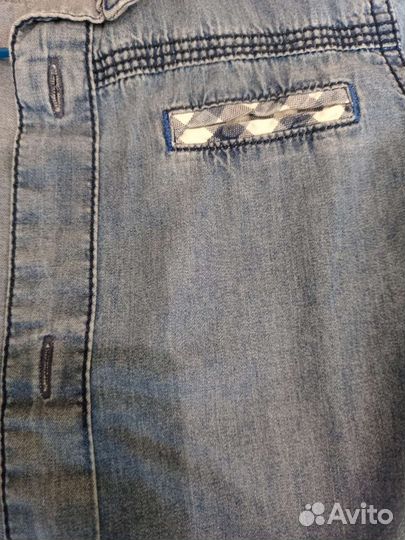 Летняя рубашка на мальчика 116