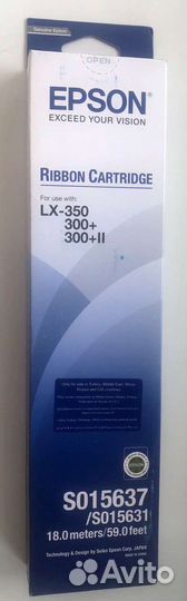 Оригинальный картридж Epson S015637