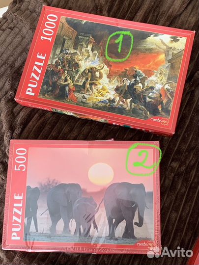 Пазлы 1000 деталей