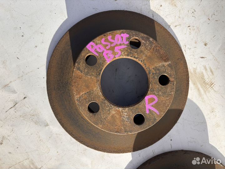 Диск тормозной задний Volkswagen Passat B5 A4 A6 C