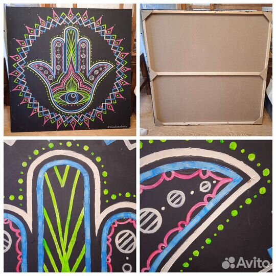 Картины светящиеся, рамки