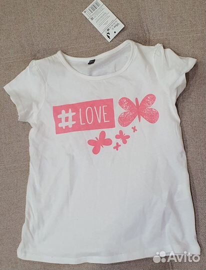 Новые футболки 98 размер 3 года с бирками
