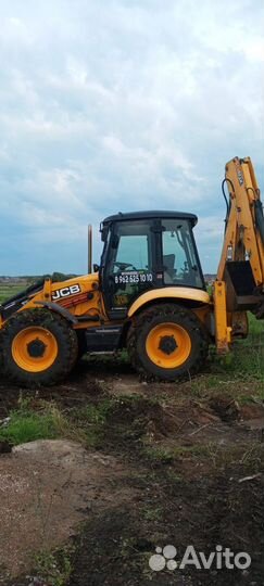 Аренда, услуги экскаватора погрузчика трактора JCB