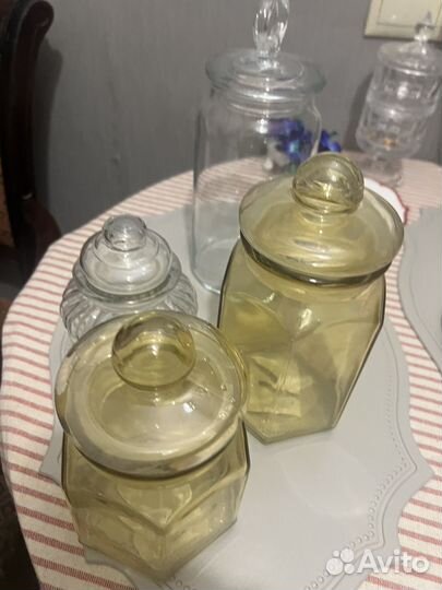 Баночки стекло