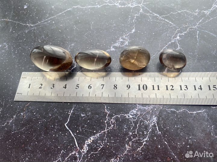 Раухтопаз Дымчатый кварц натуральный камень