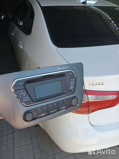 Штатная магнитола kia rio 3