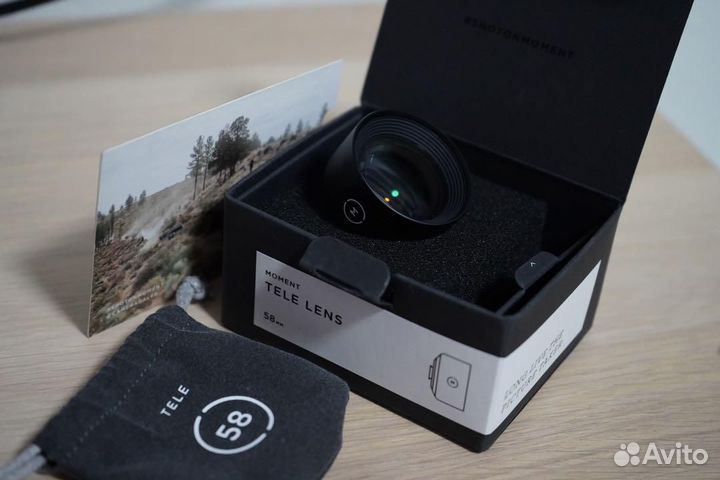 Объектив (линза) для смартфона Moment Tele 58mm