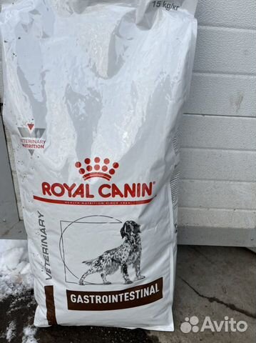 Корм для собак роял канин gastrointestinal 15 кг