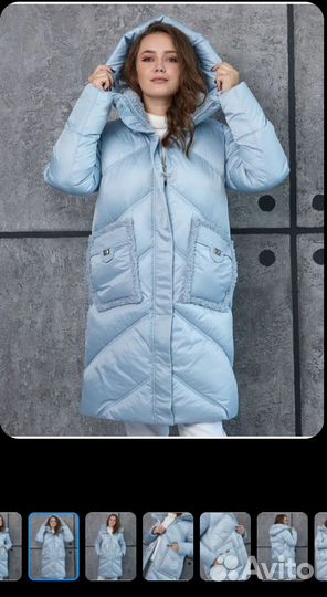 Пуховик зимний женский