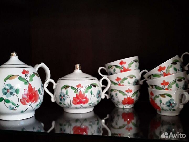 Сервиз чайный Туркменистан, времён СССР