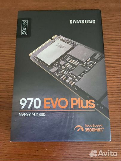Ssd диск samsung 970 evo plus m2 500gb