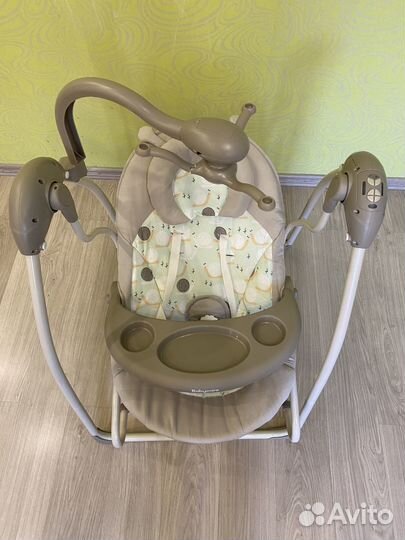 Электрокачели Шезлонг IcanFly 2в1