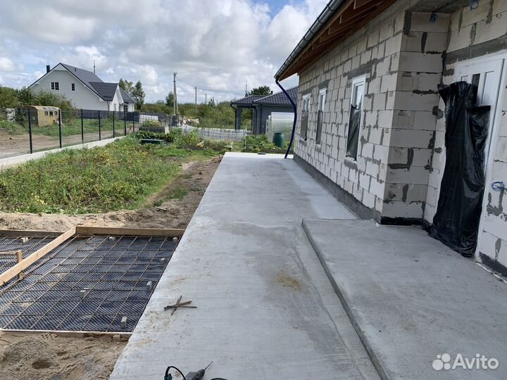 Отмостка под ключ