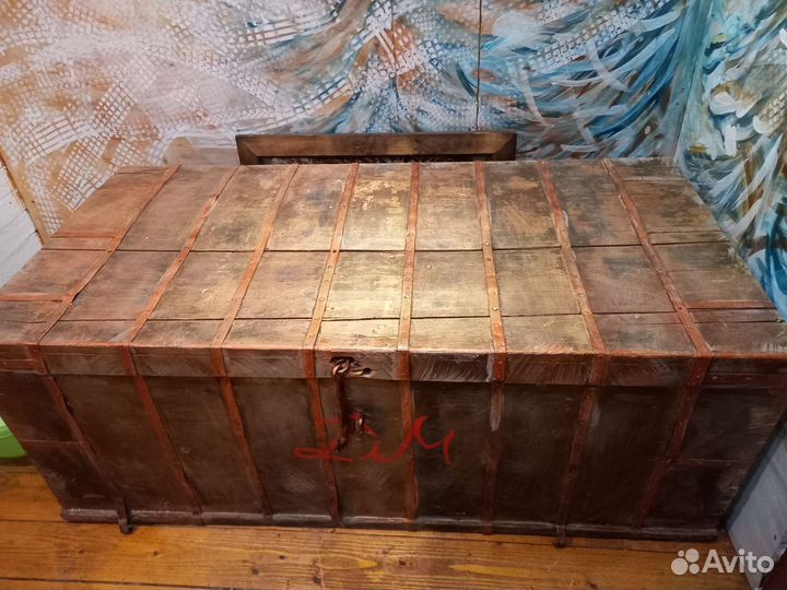 Сундук старинный свадебный 1890г